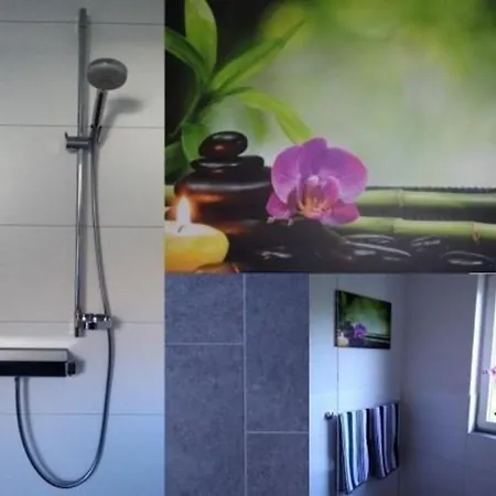 דירה Gemutliche Ferienwohnung In Mit Eigenem Garten אלפירסבאך